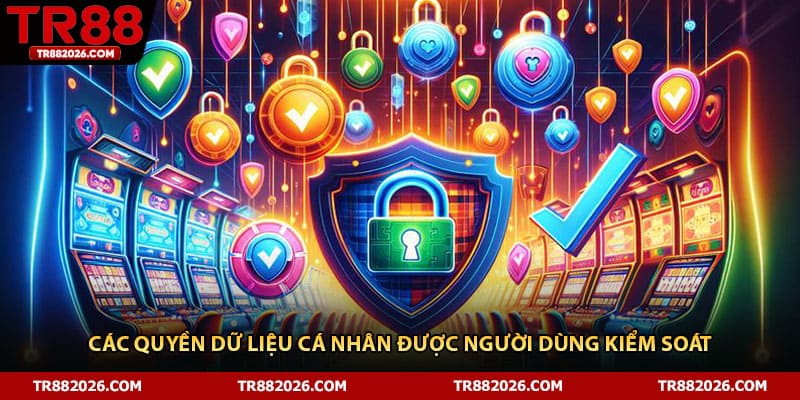 Các quyền dữ liệu cá nhân được người dùng kiểm soát