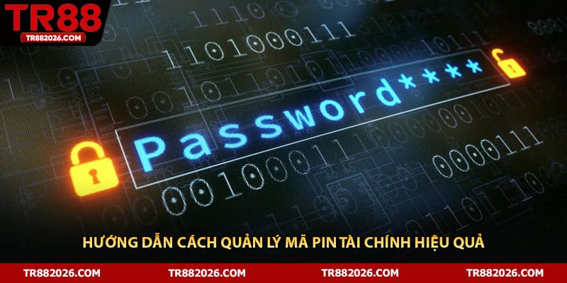 Hướng dẫn cách quản lý mã PIN tài chính hiệu quả